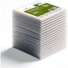 DAVELEN Natural Disposable Towels, 100% Biobased, USDA Certified Eco Friendly and Soft Towels for Home, Travel, Gym and Outdoor Use