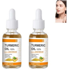 Turmeric Serum for Correcting Dark Spots, Natural Turmeric Serum for Correcting Dark Spots for the Face, Turmeric Oil Serum for the Face, Moisturises the Skin Serum (2 Pieces)