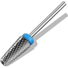 C12rtive 5-in-1 Tungsten Carbide Nail Drill Bit, Cuticle Nail Cutter Bits for Acrylic Nails, Two-Way Rotation, 3/32 Professional Cutter Bits for E-File Nail Drill (Medium)