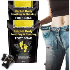 ALREMO Herbal Detox & Shaping Cleansing Foot Soak Beads, Herbal Detox Cleansing Foot Soak Beads Body Detox, Body Detox Foot Soak