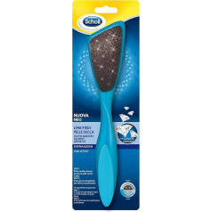Scholl Diamond Crystal Double Acting Foot File Calluses Grinding Surface Smooth Surface for Trimming Non-Slip Handle