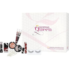 VOX Shopping Queen - Your Cosmetic Advent Calendar, 24 Make-Up and Beauty Surprises, Highlights for Eyes, Lips and Face, in Elegant Box, Great Gift Idea for Girls and Women