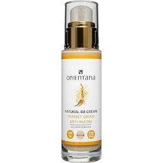 Orientana - Natural BB Cream | Perfect Coverage | Anti-Ageing | SPF 30 | Vegan & Natural | Moisturising & Glow Effect | Nourishes & Smooths the Skin | Medium Tone - 30 ml