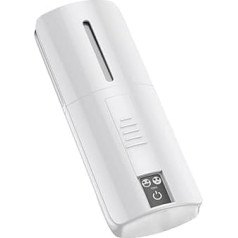 CRILSTYLEO 1 x Moisturising Instrument Portable Skin Humidifier Humidifier Face Humidifier Mist Sprayer Moisturising Spray Mist White ABS