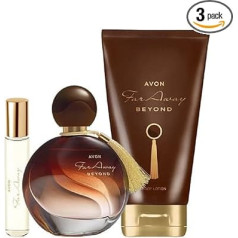 Avon Far Away Beyond Eau de Parfum Fragrance 50ml Body Lotion 150ml & 10ml