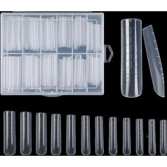 Duals Nail Shapes Set for Nail Extension Gel Nail Shape French Line Sticker Acrylic Nail Shape Manicure Tool