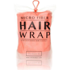 Sleek'e Microfiber Hair Wrap - Ultra Absorbent and Soft, Spa Quality, Anti-Frizz Turban Twist Hair Towel, Reduces Drying Time by 50% for Healthier Hair