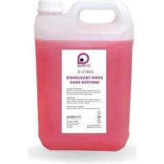 Purenail | Soft Acetone Free Jerrycan Film 5 Litre for False Nails and Nails