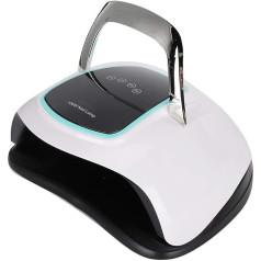 LED UV Nail Lamp, 108 W Professional Portable Gel Nails Fast Curing Gel Polish Nail Dryer Nail Curing Manicure Artificial Light with 36-Piece LED, 4 Timer Settings (ME)