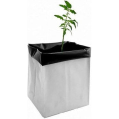 DAMPF MIT STIL - Foil Plastic Pots 1 gal / 3.75 L Pack of 100