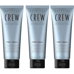 Medium Hold and Shine Fibre Cream for Men American Crew 100 ml Pack of 3