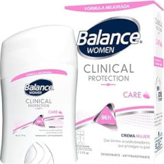 Balance Women Clinical Deodorant für Damen, Antireflex, Schutz 96H, Fleckencreme, pflegt Ihre Haut, 50 Stück