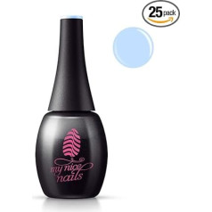 Blue Spark - 043 - Gel Polish by My Nice Nails - Just More Beautiful - 12 ml - Lasting 3 to 4 weeks - Extreme Gloss or Matte - Unique Bottle Design