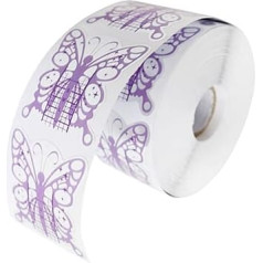 HONMEET 1 Rolle 500st Nagelkunstwerkzeug Acrylnägel Bilden Aufkleber Nagelverlängerung Nagelkunstform Gel-verlängerungsaufkleber Nailart-zubehör Nagelführungsform Nagelaufkleber Violett