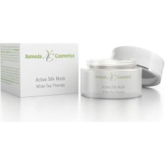 Face Mask & Night Care - Intensive Care with Natural Oils, White Tea & Silk Proteins - Natural Cosmetics 50 ml - Made in Germany