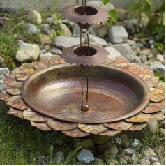 Happy Gardens Leaf Style Rain Chain Holder
