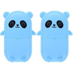 Beavorty Set of 2 Ice Mould for Facial Skin Ice Roller Silicone Ice Mould for Face Silicone