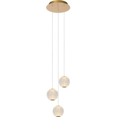 LUCIDE CINTRA Pendant Lights Diameter 25 cm LED Dim. 3 x 4.7 W 2700 K Transparent