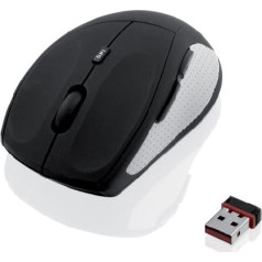 Pele jay pro optiskā bezvadu usb imos603 (optiskā; 1600 dpi; krāsa melna)
