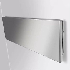 Generisch Wandmontierter Klapptisch, Edelstahlhalterung, Schreibtisch, zusammenklappbar und verdickter Drahtziehprozess, 60 x 35 cm