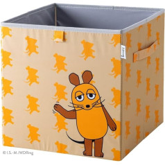Lifeney Meets Die Mouse Scatter Print Storage Box for Kids - Box with the Popular Mouse for Storing Toys - 33 x 33 x 33 cm Suitable for Classic Cube Shelves