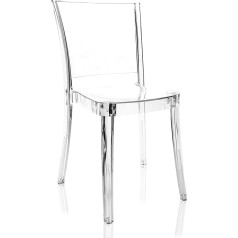 Lucienne , Transparent Chair Transparent Design Transparent Polycarbonate 4 Chairs