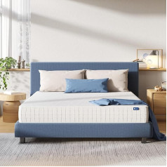 Avenco Matratze 160x190,3-Zonen Federkernmatratze Taschenfederkernmatratze,Tonnentaschenfederkern mit exzellenter Punktelastizitä, Härtegrad H3,Öko-Tex Zertifiziert,Höhe 24cm