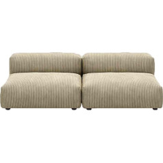 Modern Oversized Corduroy Sofa Set Deep Seat Lazy Down Sofa for Living Room Corner Combination Design