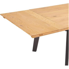 Furnhouse Ibbe Design Lapel Board Table Top for Sentosa Extendable Dining Table Natural Oiled Solid Oak Wood Dining Table 100 x 500 x 5 cm