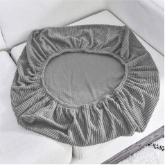 En Ayul Sofa Pillow Covers, Stretch Sofa Slipcovers, High Elastic Couch Pillow Case Sofa Furniture Protector with Non-Slip Drawstring (4 Seater, 2 Pack, Grey)