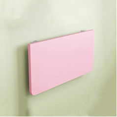 Generisch Klapptisch zur Wandmontage, für kleine Räume, 90 x 50 cm, Rosa
