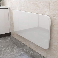 Generisch Stilvoller Wandschreibtisch mit Metallhalterung, stabile Tragfähigkeit, ausgewählte Platten, multifunktional, faltbarer Tisch