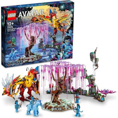 LEGO Avatar Toruk Makto and the Tree of Souls, Buildable Toy with 4 Mini Figures and Fantastic Animal Figures, a Glow in the Dark Pandora Scene, 2022 Movie Set 75574