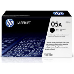 HP Original CE505A Laserjet Laser Toner Cartridge - Black