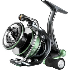 WLLKIY Angelrollen 5,2:1 Langlebige Gear MAX Drag 28lb Spinn-Angelrolle Mit Sanfterer Wicklung Präzision Zuverlässigkeit(Reel,3000 Series)
