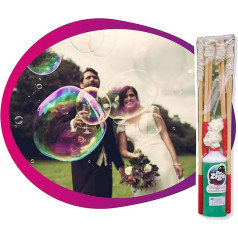 Giant Bubbles. Dr Zigs Ultimate Wedding Kit XL Bubble Mix, Sticks and Toys for Hours of Fun with Friends Confetti Great Photos Garden Tent Fun for Kids and Adults