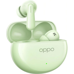 OPPO Enco Air4 Wireless Headphones with Surround Sound, Active Noise Cancellation, 12 Hours Battery Life, Low Latency for Gaming and Resistance IP55, Green