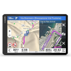 Garmin dēzl LGV1020 MT-S Smart Truck Navigation Device with 10 Inch (25.7 cm) Colour Display, Pre-Installed EU Maps (34 Countries), Vehicle-Specific Route Guidance, Weather Warnings, Popular Truck