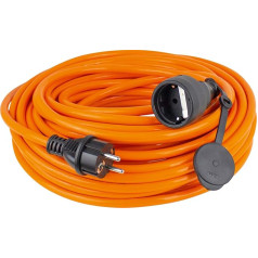 AS – Schwabe H07BQ-F 3G1,5 Construction Site Extension Cable, Orange, IP44, 59105