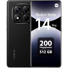 Xiaomi Redmi Note 14 Pro 12+512GB 6.67 Inch 5G Midnight Black EU