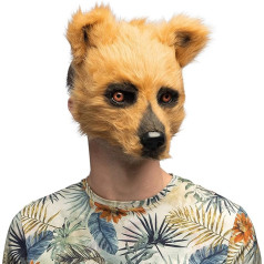 Boland - Plush Animal Mask for Adults, Realistic Half Mask for Carnival, Theme Party or Animal Cosplay Event