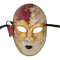 Venetian Mask Face Mask Joker Men's Carnival Fancy Dress Wall Decoration