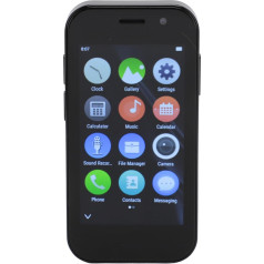 Dpofirs XS15 Pro 3G Small Smartphone 3.0 Inch Android 9.0 Mobile Phones, 128 GB Expandable, Dual SIM Cute Palm Smartphone 2 GB RAM 16 GB ROM Mobile Phone for Students (Black)