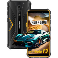 Ulefone Armor X12 Pro Mobile Phone Shatterproof 8GB RAM + 64GB ROM Shatterproof Phone Camera 13MP 5.45