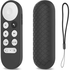 Remote Cover Case Compatible with Google Chromecast 2020 4K / Chromecast 2022 HD Case - Soft Silicone Cover for Remote Control
