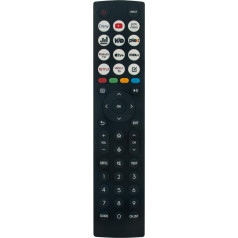 VINABTY ERF2J36H ERF2J36 (0011) Replacement Voice Remote Control Compatible with Hisense TV 43A6BG 50A6BG 58A6BG 55A6BG 65A6BG 70A6BG 75A6BG 75A6BG 85A6BG