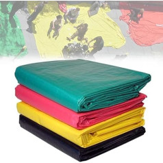 Triage First Aid & Emergency Response Tape Kits Set of 4 (Black: Deceased, Red: Immediate, Yellow: Delayed, Green: Small)