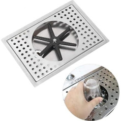 April Gift: Cosiki Glass Rinser, G1/2 in Stainless Steel Automatic Cup Washer Cleaner Glass Rinser for Bar Coffee Shop Use