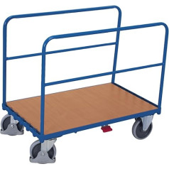 RAL5010 Tubular Hanger Trolley with 2 Tubular Hangers Gentian Blue
