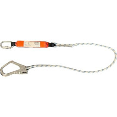 SpanSet Anti Shedding 2M Energy Absorption Steel Carabiner Scaffold Hook Conforms to EN355